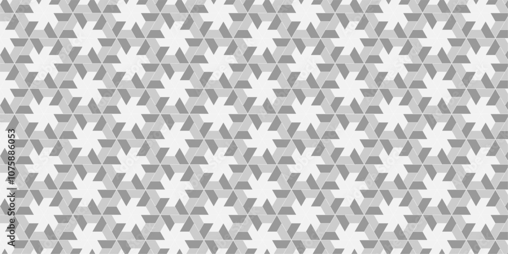 Fototapeta premium Triangle shape abstract colorful background design | Texture background design with gray-white color | Pattern background design