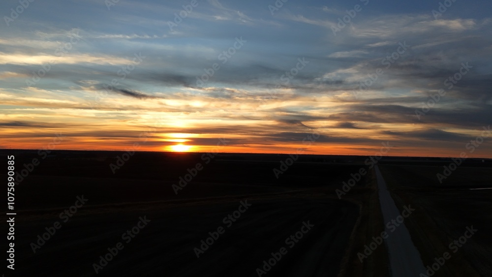 Manitoba, Canada Sunset Manitoba, Canada Sunset