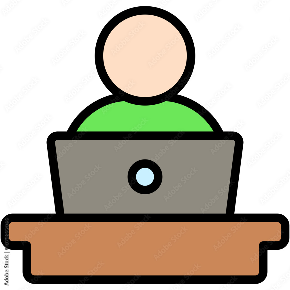 Online Business Icon Online Business Icon