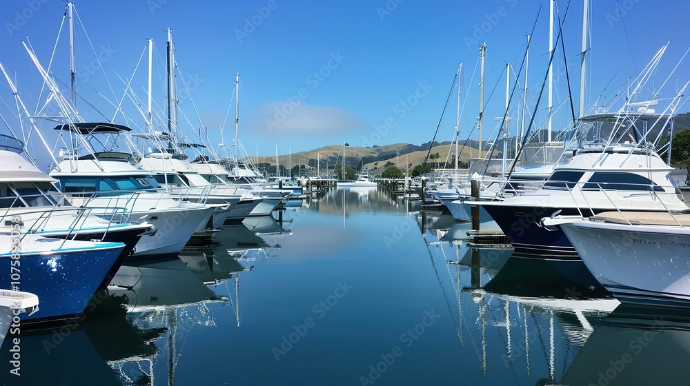 Docked Vessels: A Glimpse into Marina Life Docked Vessels: A Glimpse into Marina Life