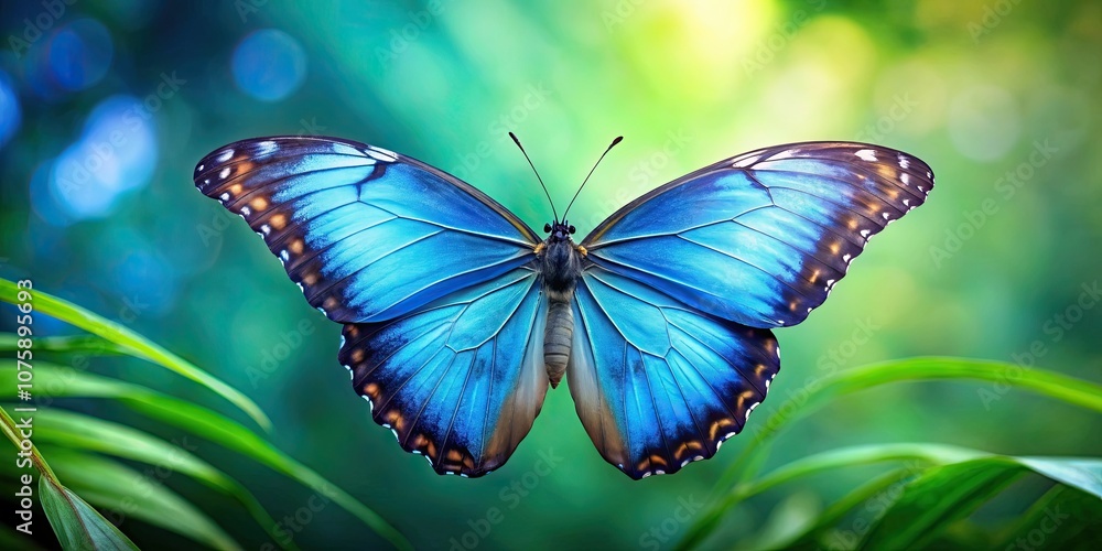 Vibrant blue butterfly with delicate wings, nature, insect, vibrant, colorful, beauty, wings, flutter, flying, delicate Vibrant blue butterfly with delicate wings, nature, insect, vibrant, colorful, beauty, wings, flutter, flying, delicate