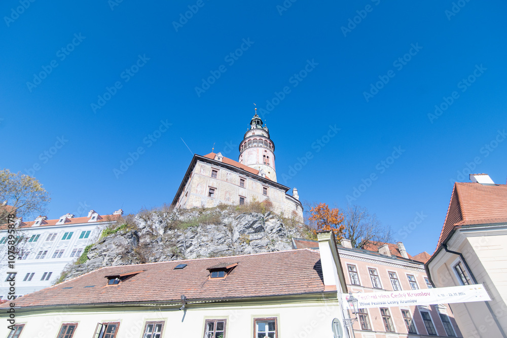Obraz premium Cesky Krumlov Castle, Bohemia, Czech Republic
