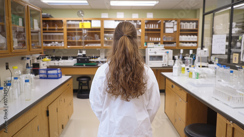Science Lab Focus: A lone s...