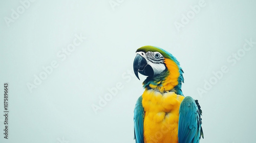 A Blue and Yellow Macaw's C...