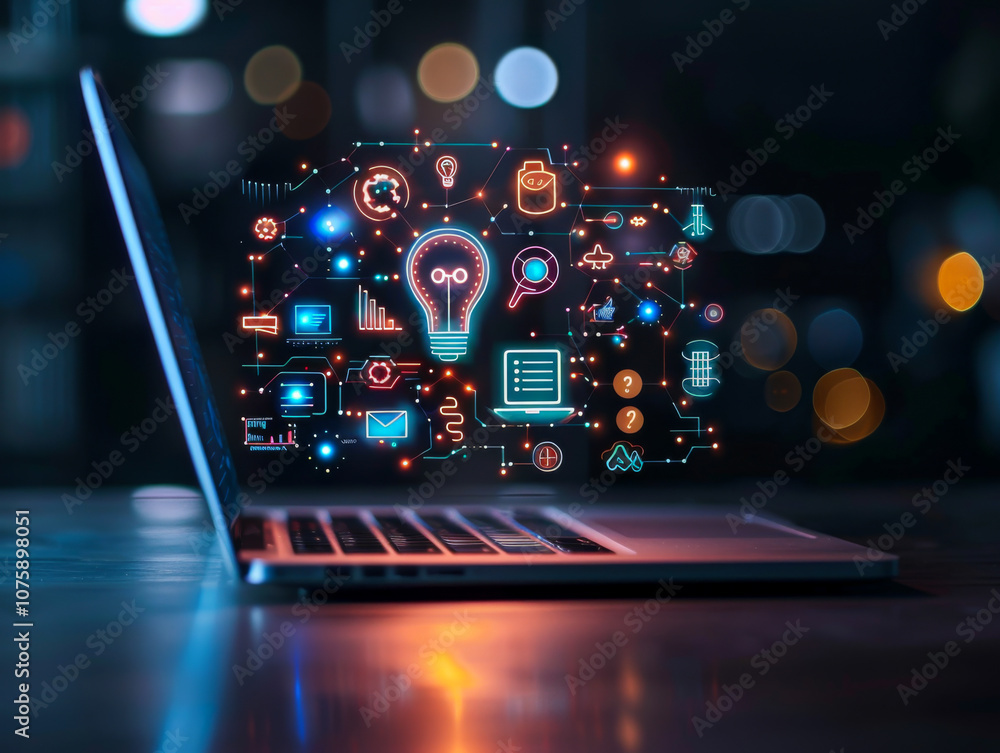a sleek, modern graphic that elegantly captures the essence of learning design and technology a sleek, modern graphic that elegantly captures the essence of learning design and technology