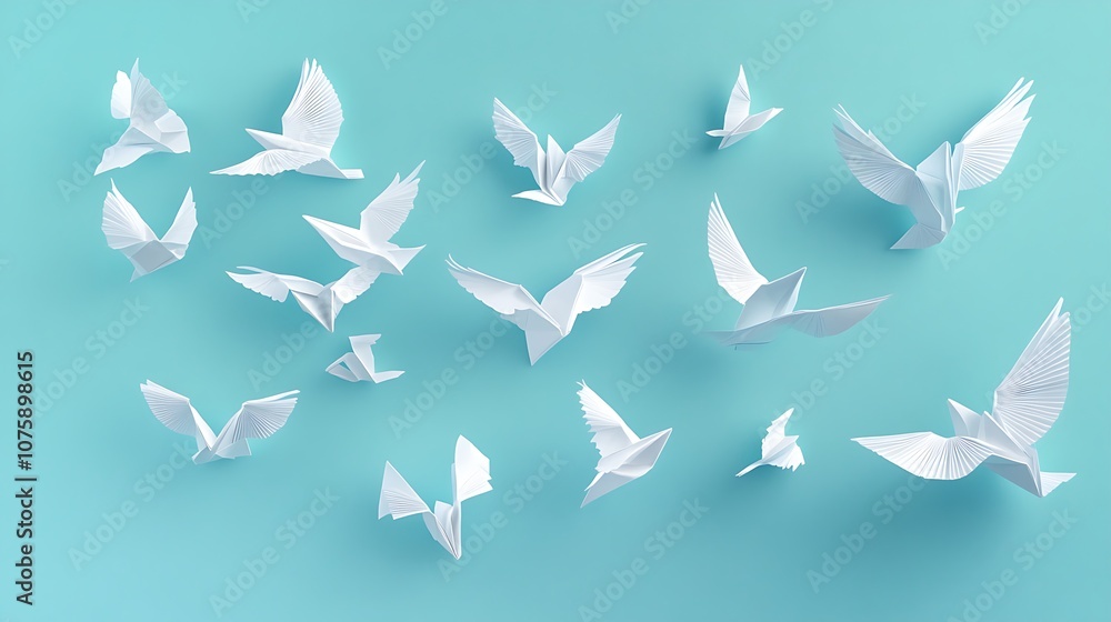 Create stunning origami birds for your home decor Create stunning origami birds for your home decor