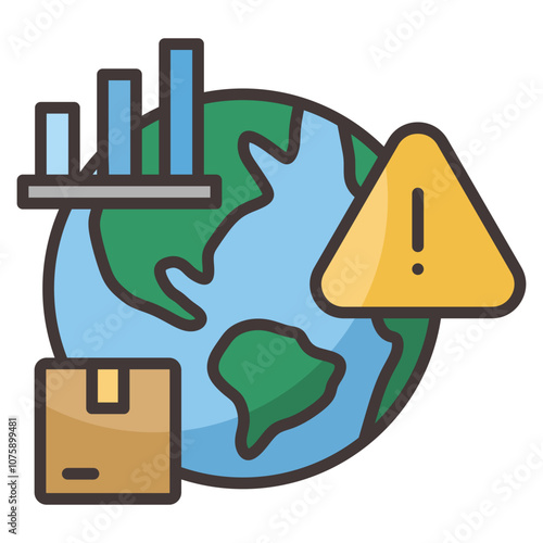 Emerging Market Risk Icon