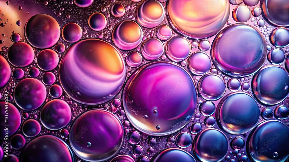 Elegant oil bubble macro background in shades of purple and pink , bubbles, vertical, macro, showcase, elegant, abstract Elegant oil bubble macro background in shades of purple and pink , bubbles, vertical, macro, showcase, elegant, abstract