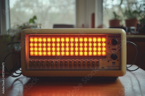 Vintage Electronic Music Synthesizer