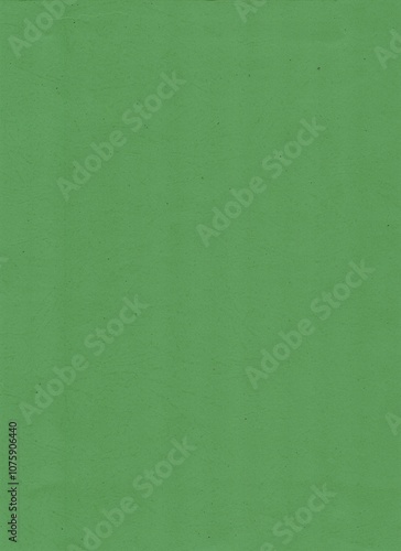 Green Color Paper Textured Background