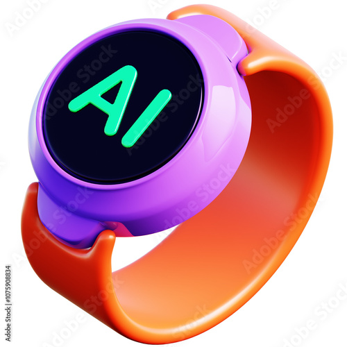3d AI-Integrated Smartwatch