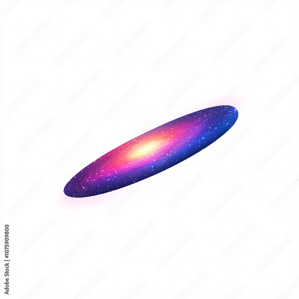 A colorful, elliptical graphic represents a galaxy, showcasing vibrant shades of pink and purple against a white background. A colorful, elliptical graphic represents a galaxy, showcasing vibrant shades of pink and purple against a white background.