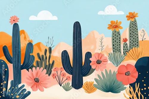 cactus in the desert
