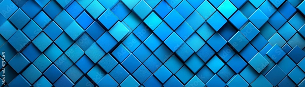 Abstract blue geometric pattern with light reflections, ideal for tech, digital backgrounds, or modern design concepts Abstract blue geometric pattern with light reflections, ideal for tech, digital backgrounds, or modern design concepts