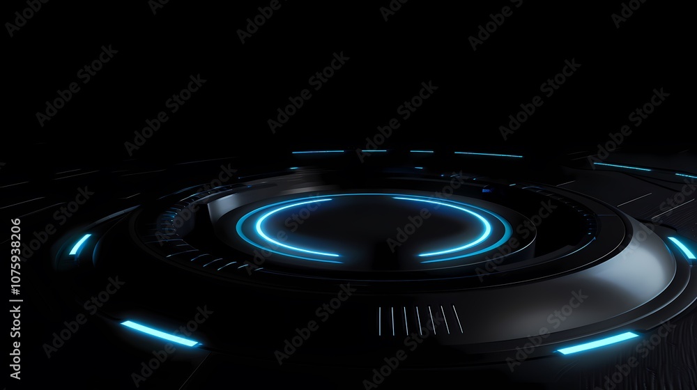 digital technology futuristic 3d circular vortex poster background digital technology futuristic 3d circular vortex poster background