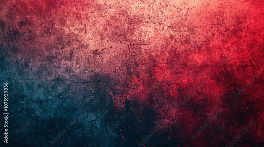 Fototapeta premium Textural Harmony: Grainy Gradient Background Enhancing Color Fusion