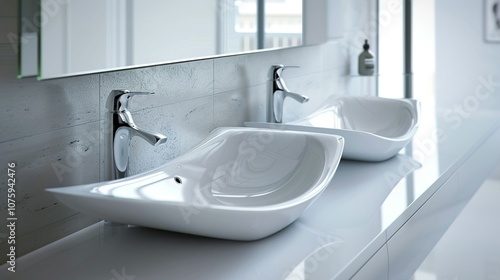 Functional Beauty: Sinks and Mirrors in Modern Bathrooms