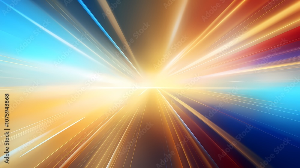 digital technology golden luminous rays poster background digital technology golden luminous rays poster background