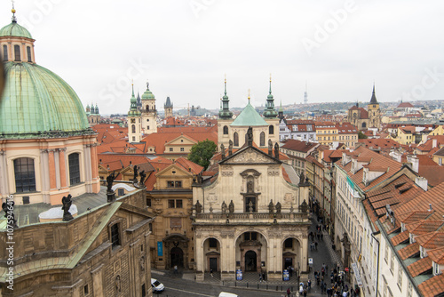 Wallpaper Mural St. Salvator Church, a Catholic church in the Klementinum in Old Town, Prague, Czech Republic Torontodigital.ca