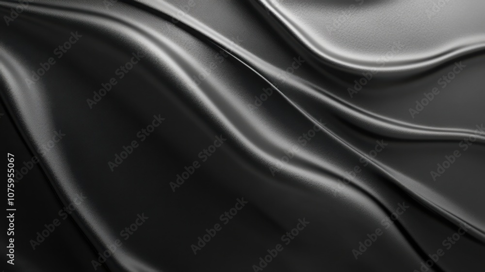 Fototapeta premium Charcoal gray background, smooth and consistent, featureless