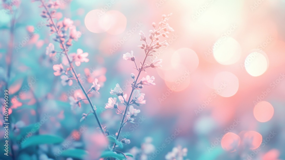 A dreamy background filled with a gentle lavender optical quality. A dreamy background filled with a gentle lavender optical quality.