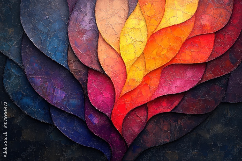 Obraz premium Abstract Colorful Shapes