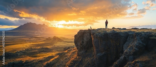 Celebrate National Geographic Day with a stunning landscape photo showcasing the breathtaking beauty of nature, featuring vibrant wildlife and expansive horizons, inviting exploration and curiosity photo