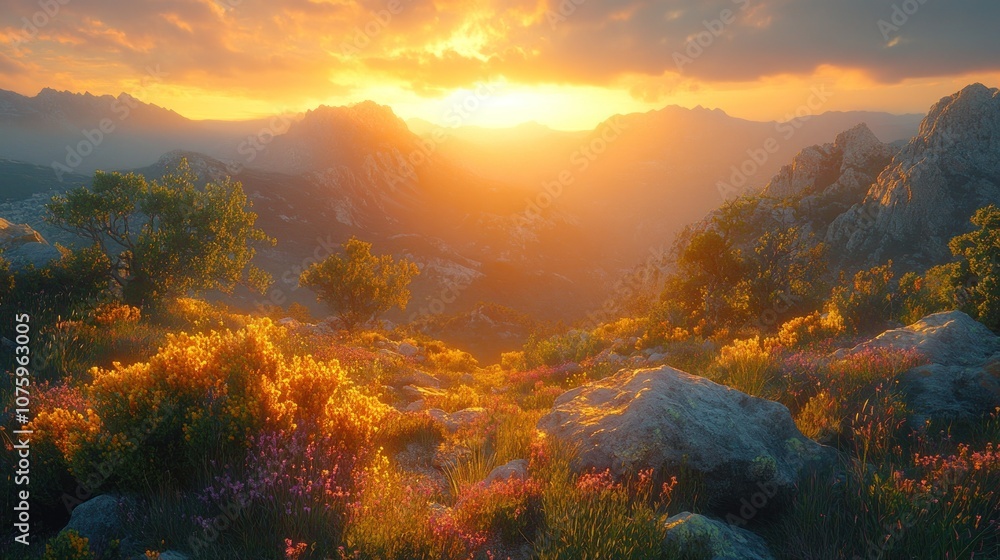 Golden Hour Mountaintop Golden Hour Mountaintop