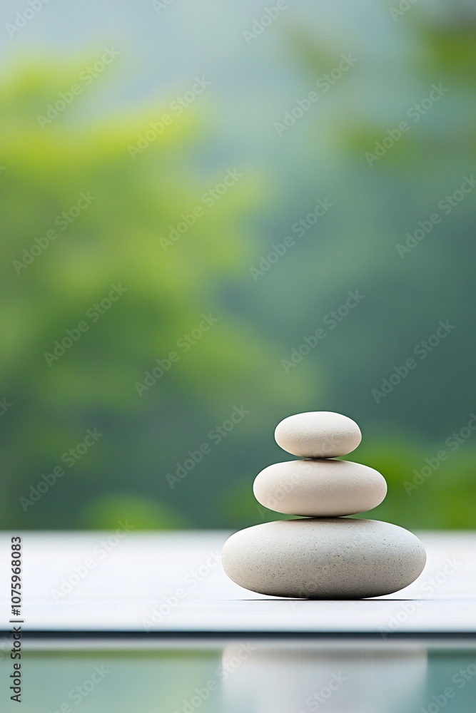 Obraz premium Serene Wellness Practices for Reducing Health Risks Associated with Infection in a Natural Setting