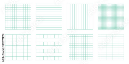 Grid. Square Grid Background. paper line