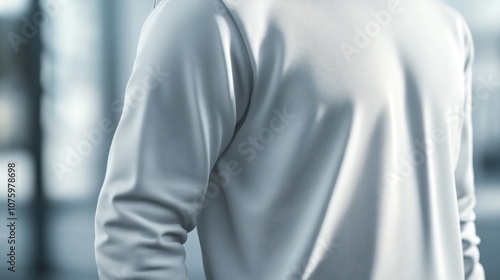 White Long Sleeve Shirt Mockup