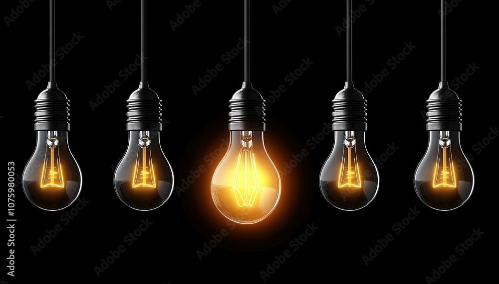 Unique Idea, Standing Out Concept. Unique Idea, Standing Out Concept.
