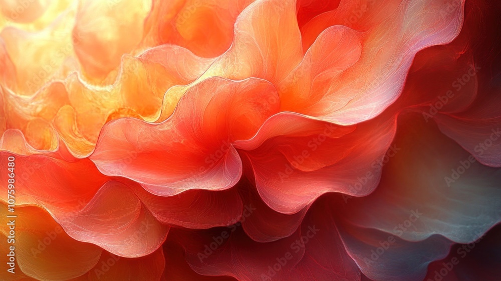 Abstract Flower Petals Abstract Flower Petals
