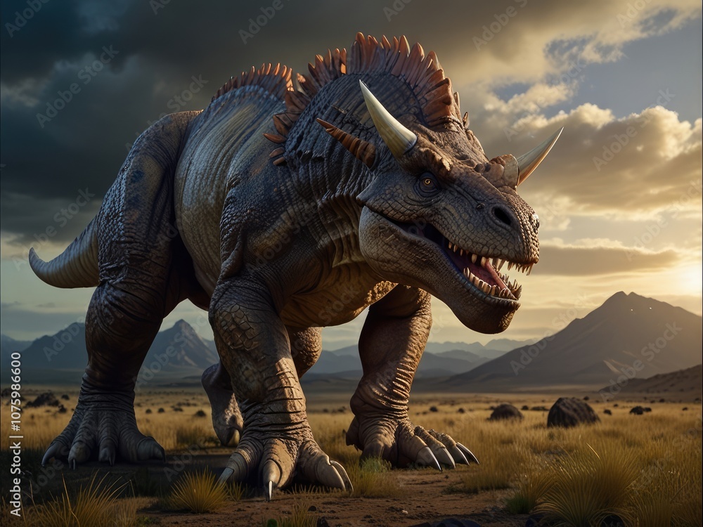 Fototapeta premium t rex dinosaur,tyrannosaurus dinosaur 3d render