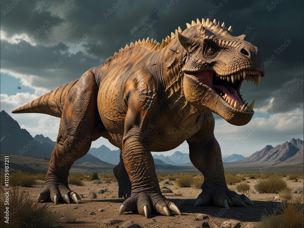 Fototapeta premium t rex dinosaur,tyrannosaurus dinosaur 3d render