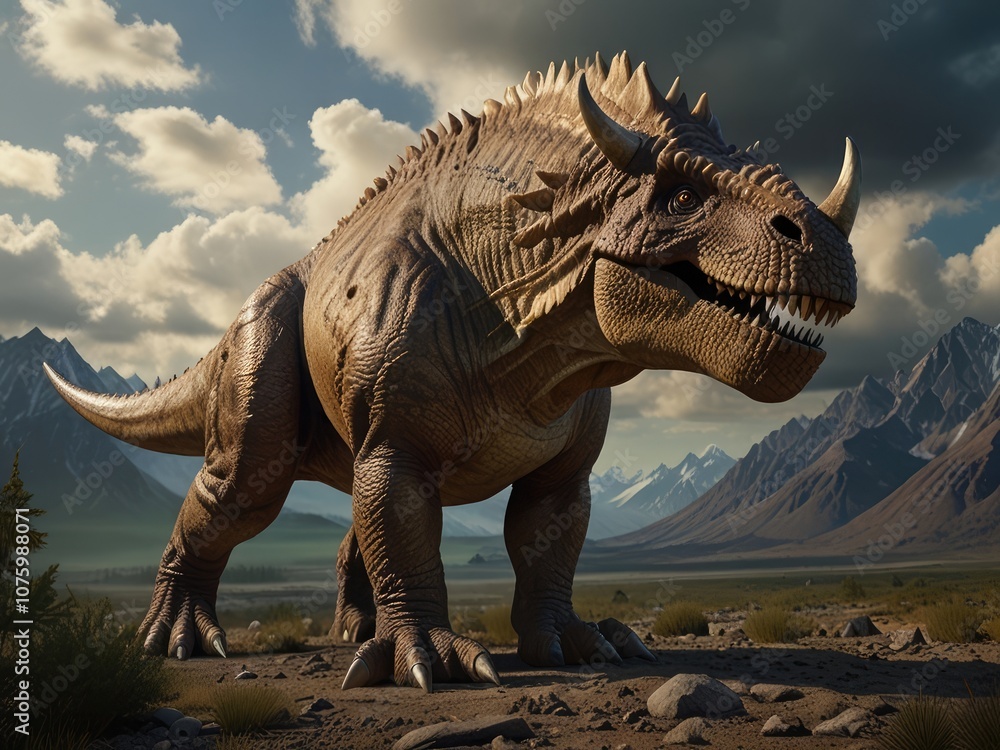 Fototapeta premium t rex dinosaur,tyrannosaurus dinosaur 3d render