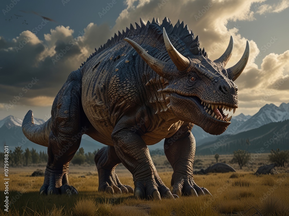 Fototapeta premium t rex dinosaur,tyrannosaurus dinosaur 3d render