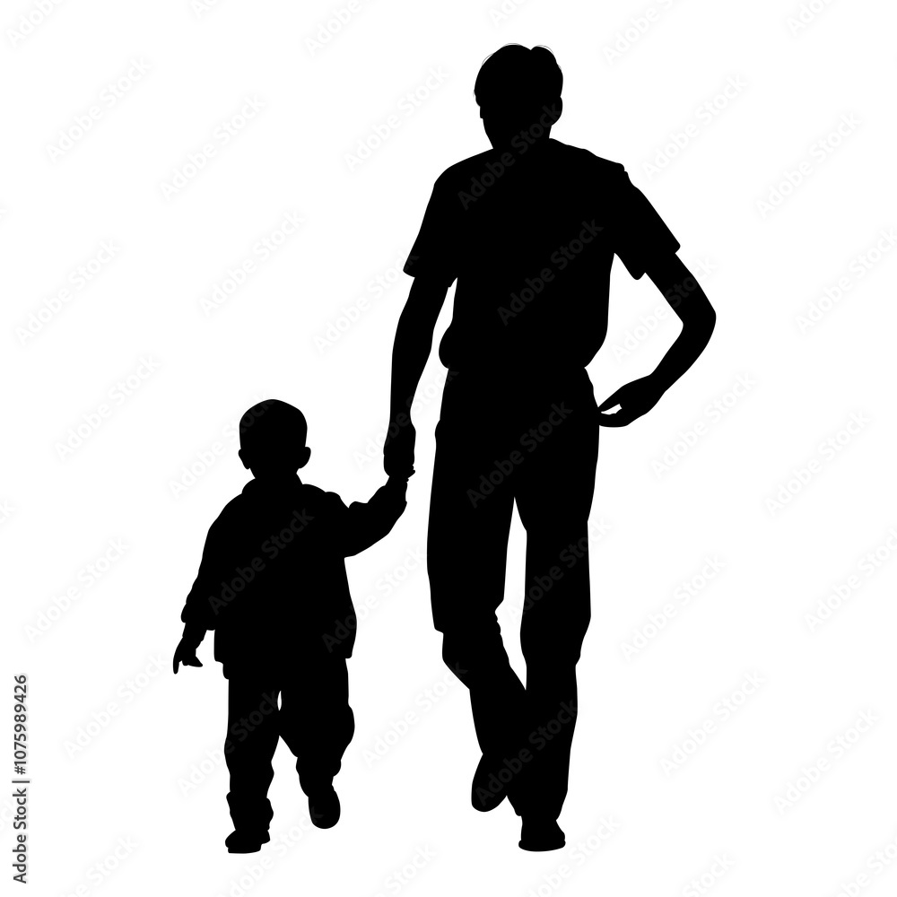 father and child silhouette father and child silhouette