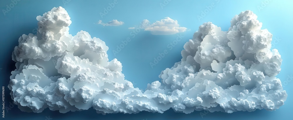 white fluffy clouds arranged in a whimsical cutout design against a bright blue sky evoking a sense of calm and wonder inviting viewers to dream and imagine white fluffy clouds arranged in a whimsical cutout design against a bright blue sky evoking a sense of calm and wonder inviting viewers to dream and imagine