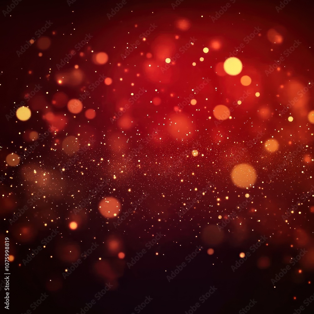 Christmas background. Red background with lights background. High Quality Image Christmas background. Red background with lights background. High Quality Image