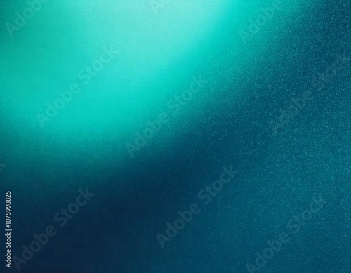 Textured abstract background with a turquoise gradient and a dark to light transition