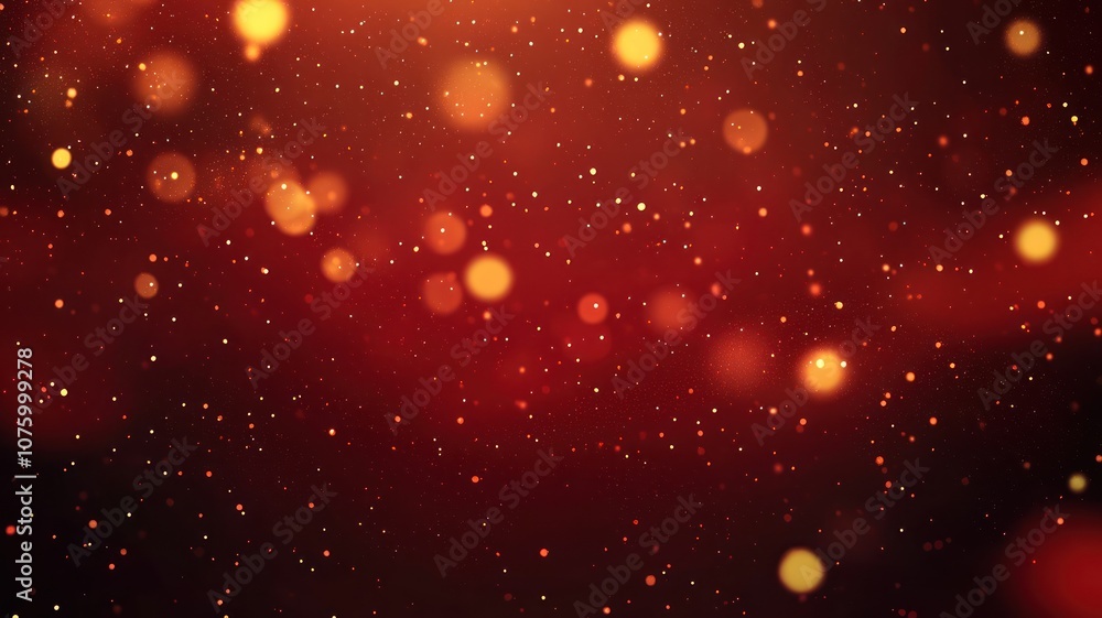 Red background with lights background. Christmas background. High Quality Image Red background with lights background. Christmas background. High Quality Image