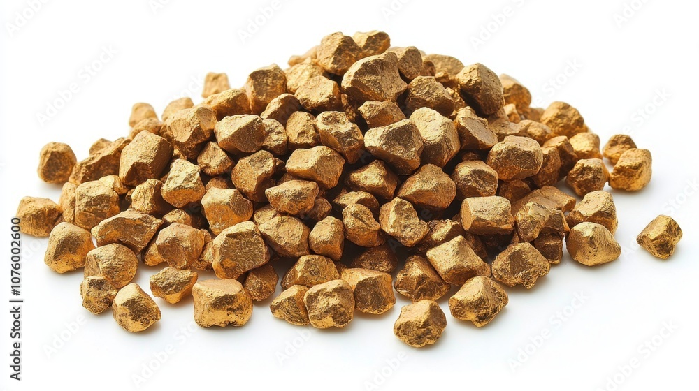 Pile of Raw Gold Nuggets Pile of Raw Gold Nuggets
