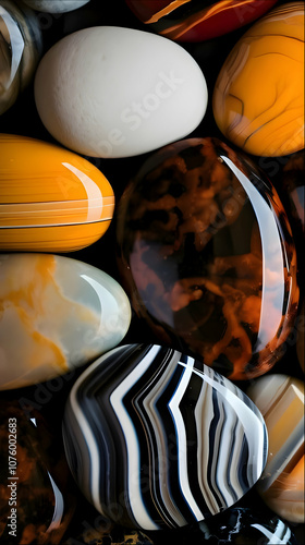 close up of a stone collor photo