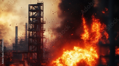 Industrial Fire