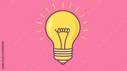 Lightbulb Illustration.