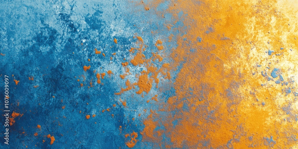 Orange and Blue Background Orange and Blue Background