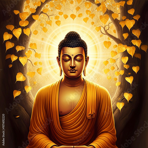 A radiant image of Lord Bud...
