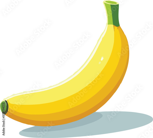 Banana Vector illustration healthy fruit 