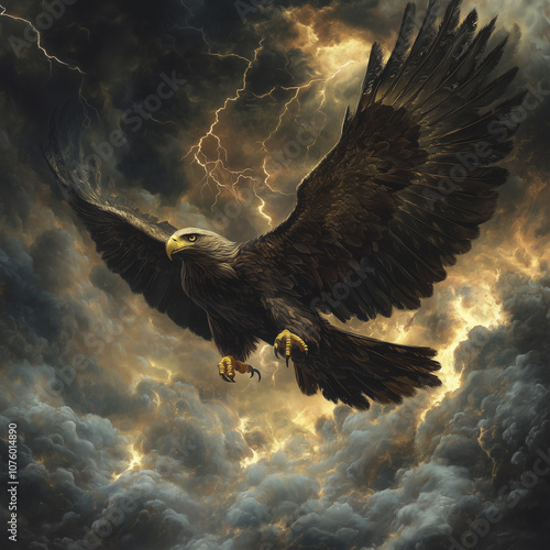 Storm Eagle in the Sky photo